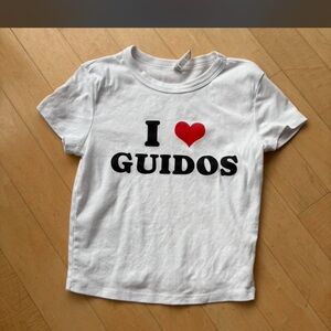 I Love Guidos Jersey Shore Inspired Baby Tee